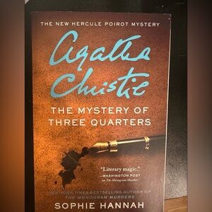 Agatha Christie Book - The Mystery of Three Quarters